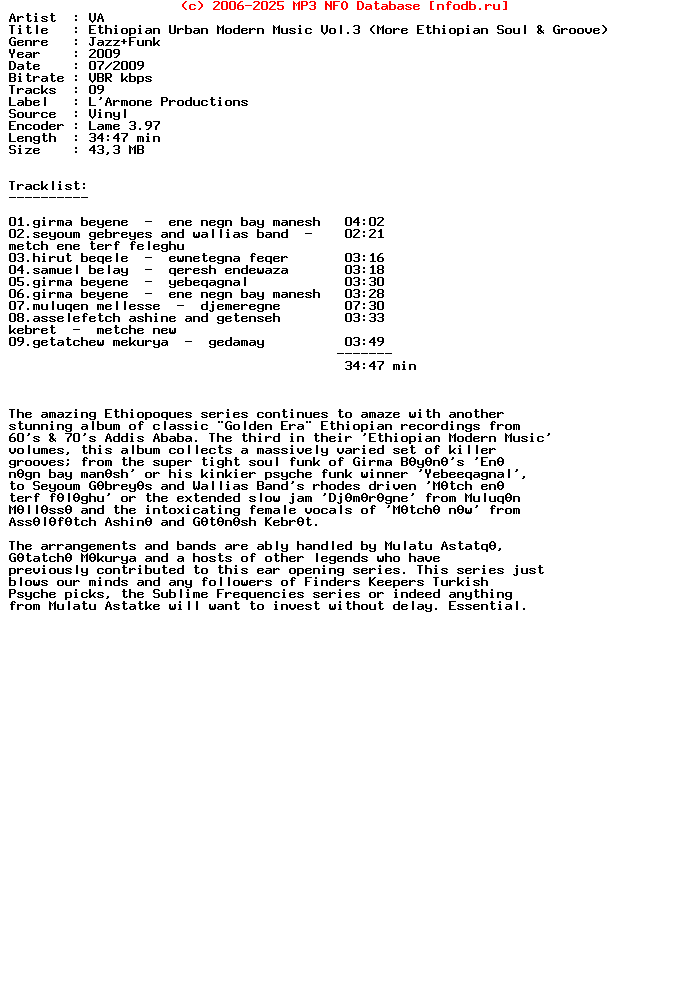 VA-Ethiopian_Urban_Modern_Music_Vol.3_(MORE_ETHIOPIAN_SOUL_AND_GROOVE)-Lp-Et-2009
