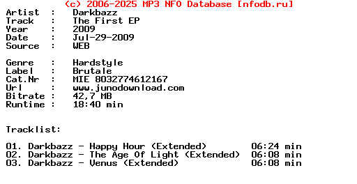 Darkbazz-The_First_Ep-WEB-2009