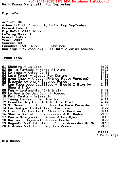 VA-Promo_Only_Latin_Pop_September-SP-2009