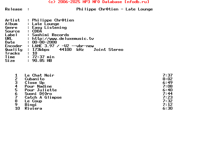 Philippe_Chretien-Late_Lounge-CD-2008