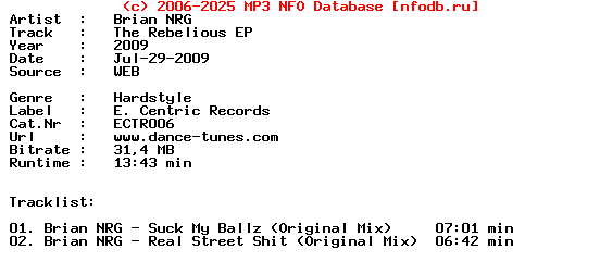 Brian_Nrg-The_Rebelious_Ep-(ECTR006)-WEB-2009-Heartbeat
