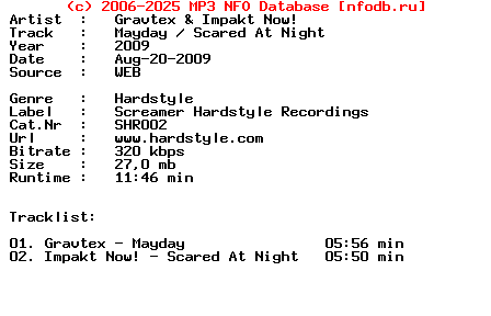 Gravtex_And_Impakt_Now-Screamer_Hardstyle_Ep-(SHR002)-WEB-2009