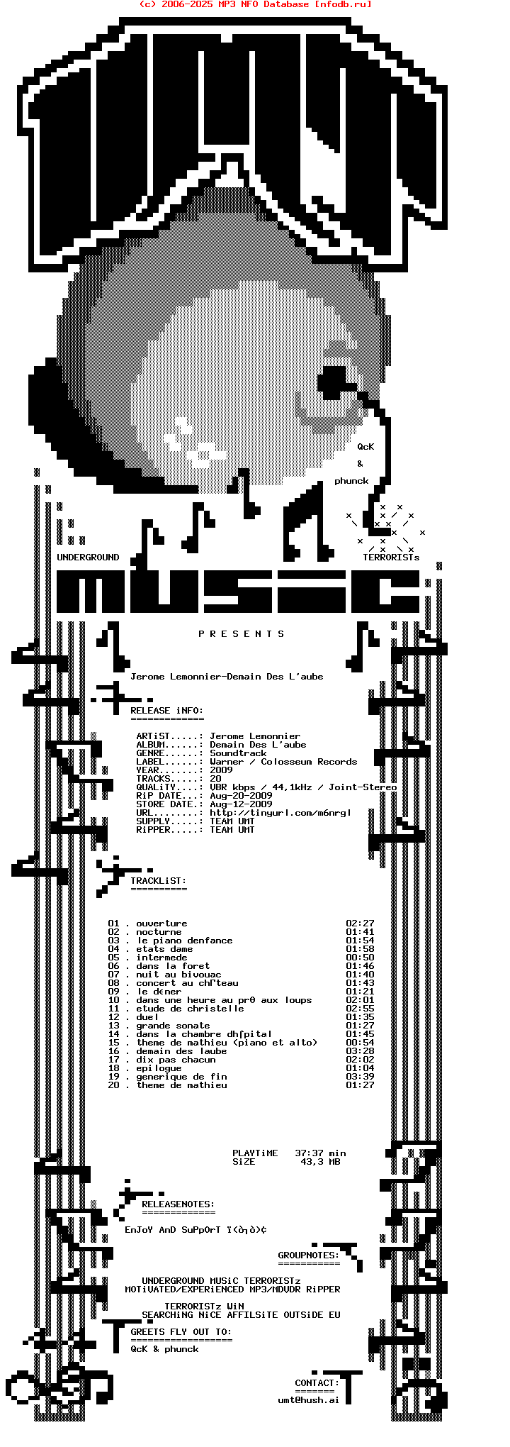 Jerome_Lemonnier-Demain_Des_Laube-Ost-2009-UMT