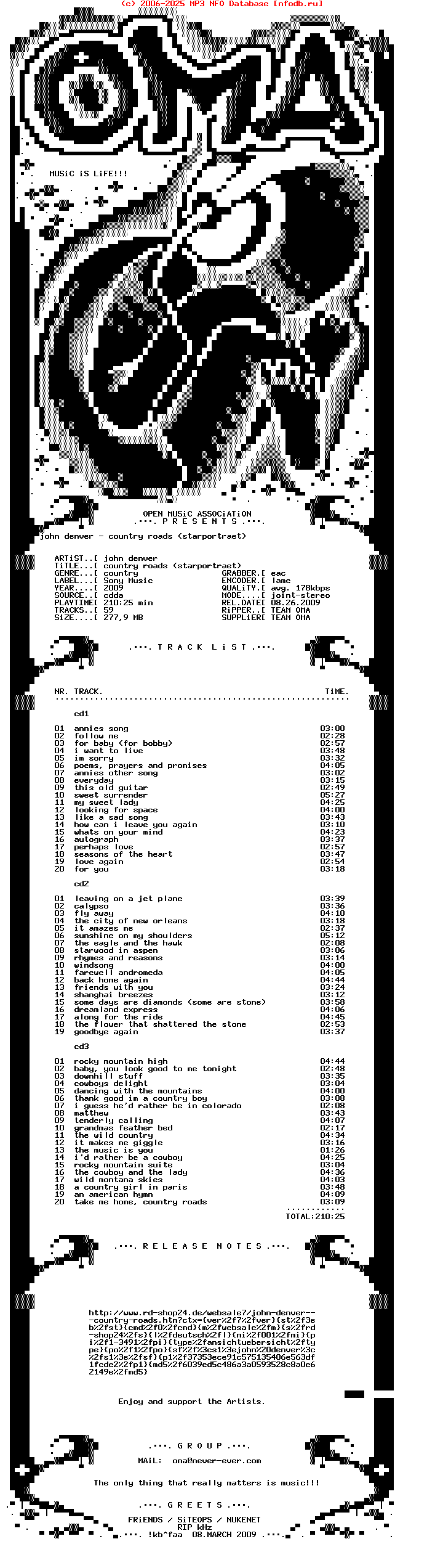 John_Denver--Country_Roads_(STARPORTRAET)-3CD-2009-OMA