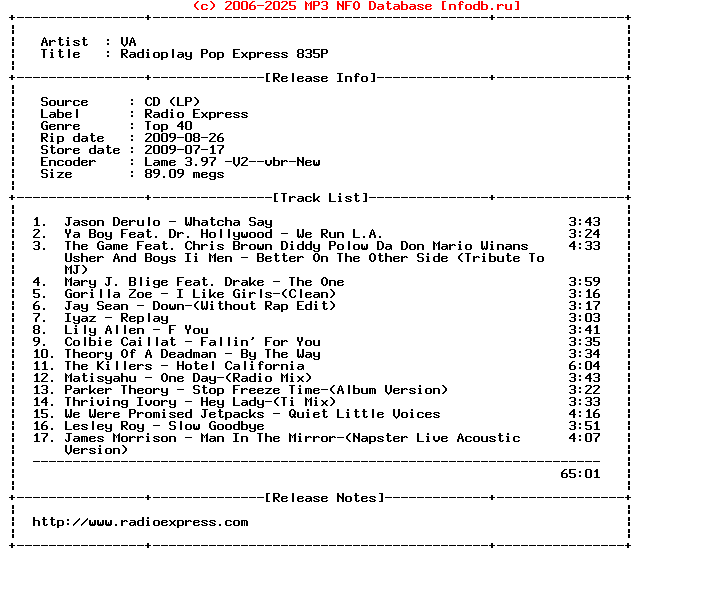 VA-Radioplay_Pop_Express_835P-2009