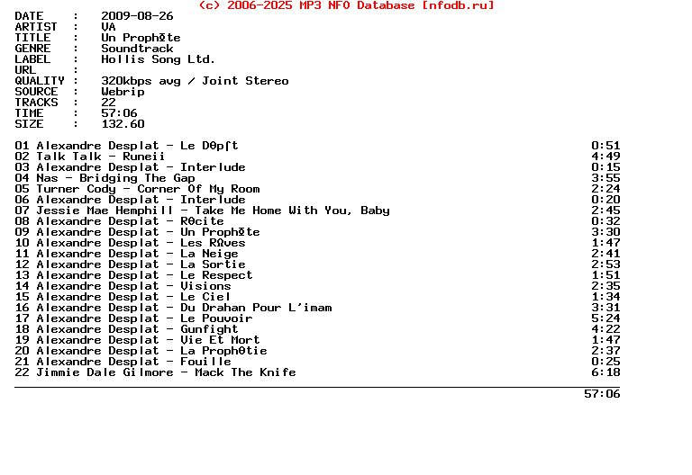 VA-Un_Prophete-(WEB)-FR-2009