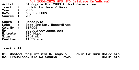 Dj_Coyote_Mts_2009_A_Next_Generation-Fuckin_Failure__Dawn-(BIR008)-WEB-2009