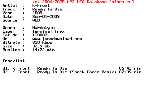 K_Front-Ready_To_Die-(TT0007)-WEB-2009-Heartbeat