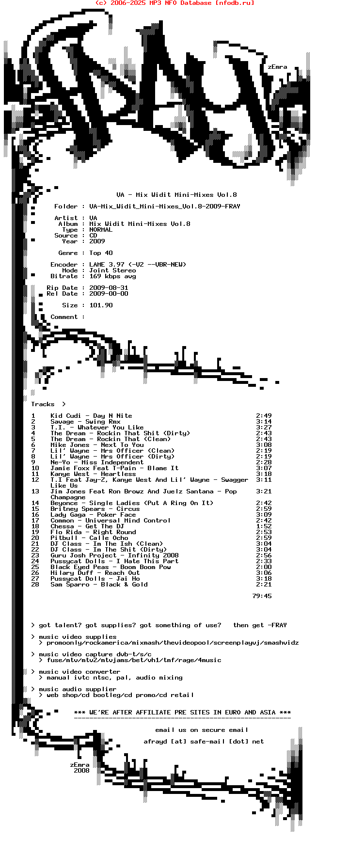 VA-Mix_Widit_Mini-Mixes_Vol.8-2009-FRAY