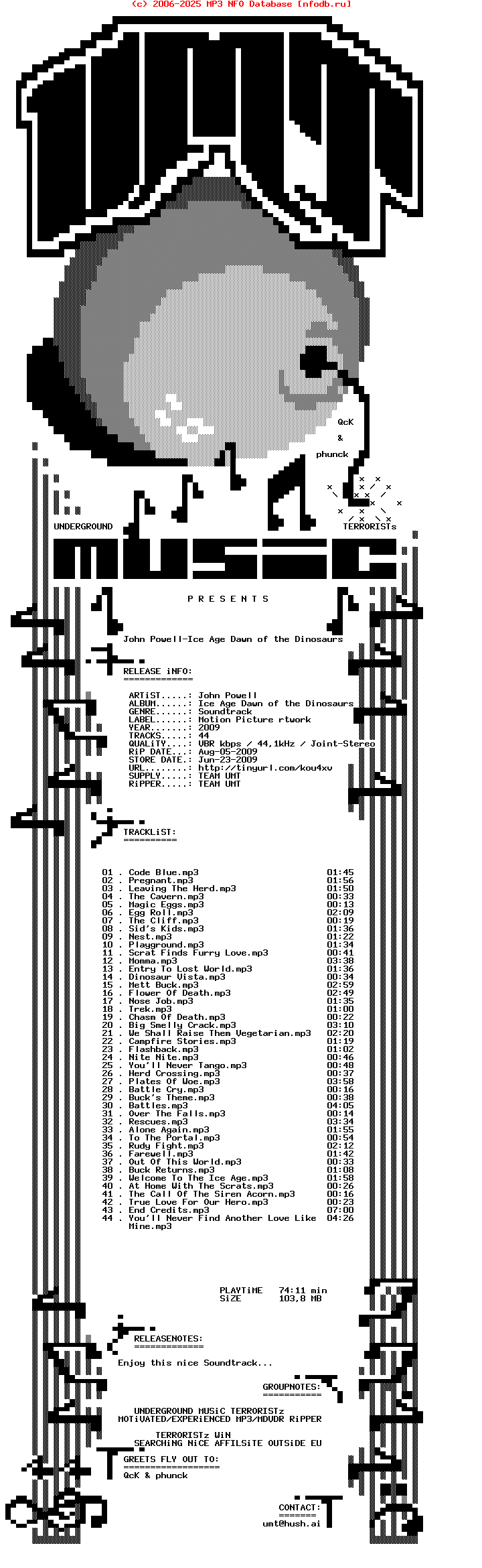 John_Powell-Ice_Age_Dawn_Of_The_Dinosaurs-Ost-2009-UMT