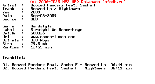 Boozed_Panderz_Feat_Sasha_F-Boozed_Up-(SO0326)-WEB-2009