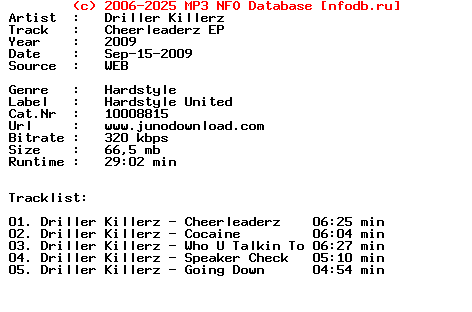Driller_Killerz-Cheerleaderz_Ep-(10008815)-WEB-2009