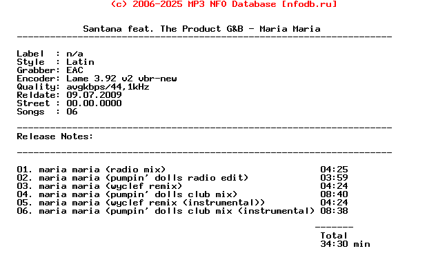 Santana_Feat._The_Product_Gandb-Maria_Maria-CDM-2000