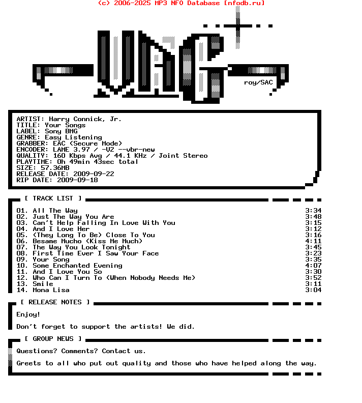Harry_Connick_Jr-Your_Songs-2009