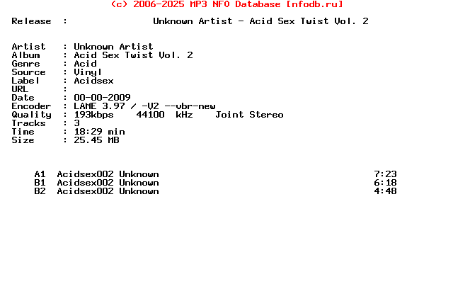 Unknown_Artist-Acid_Sex_Twist_Vol._2-(ACIDSEX002)-Promo_Vinyl-2009