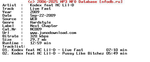 Kodex_Feat_Mc_Lil_D-Live_Fast-(NC009)-WEB-2009