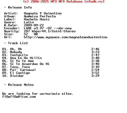 Magnate_Y_Valentino-Quimica_Perfecta-SP-2009