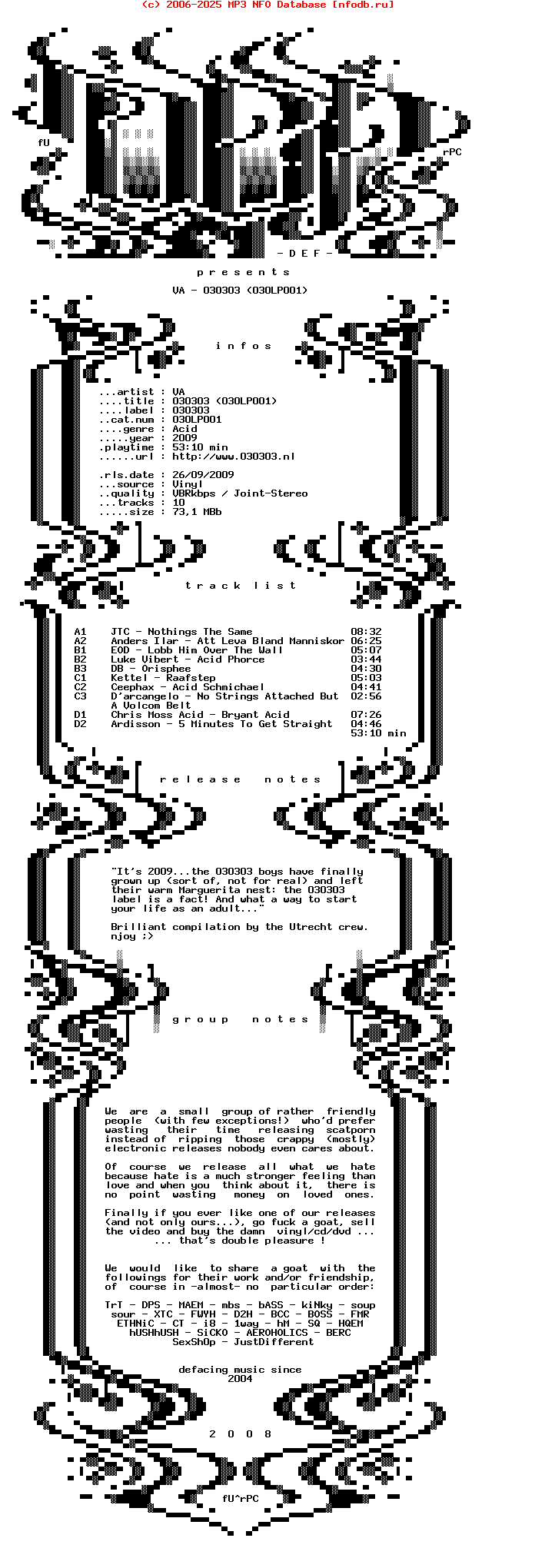 VA-030303-(030LP001)-2Lp-2009-DEF