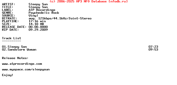 Sleepy_Sun-Sleepy_Son-VLS-2009-Gf