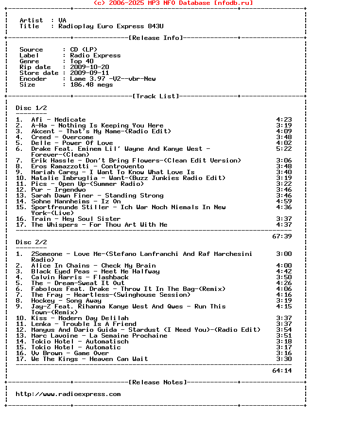 VA-Radioplay_Euro_Express_843U-2CD-2009