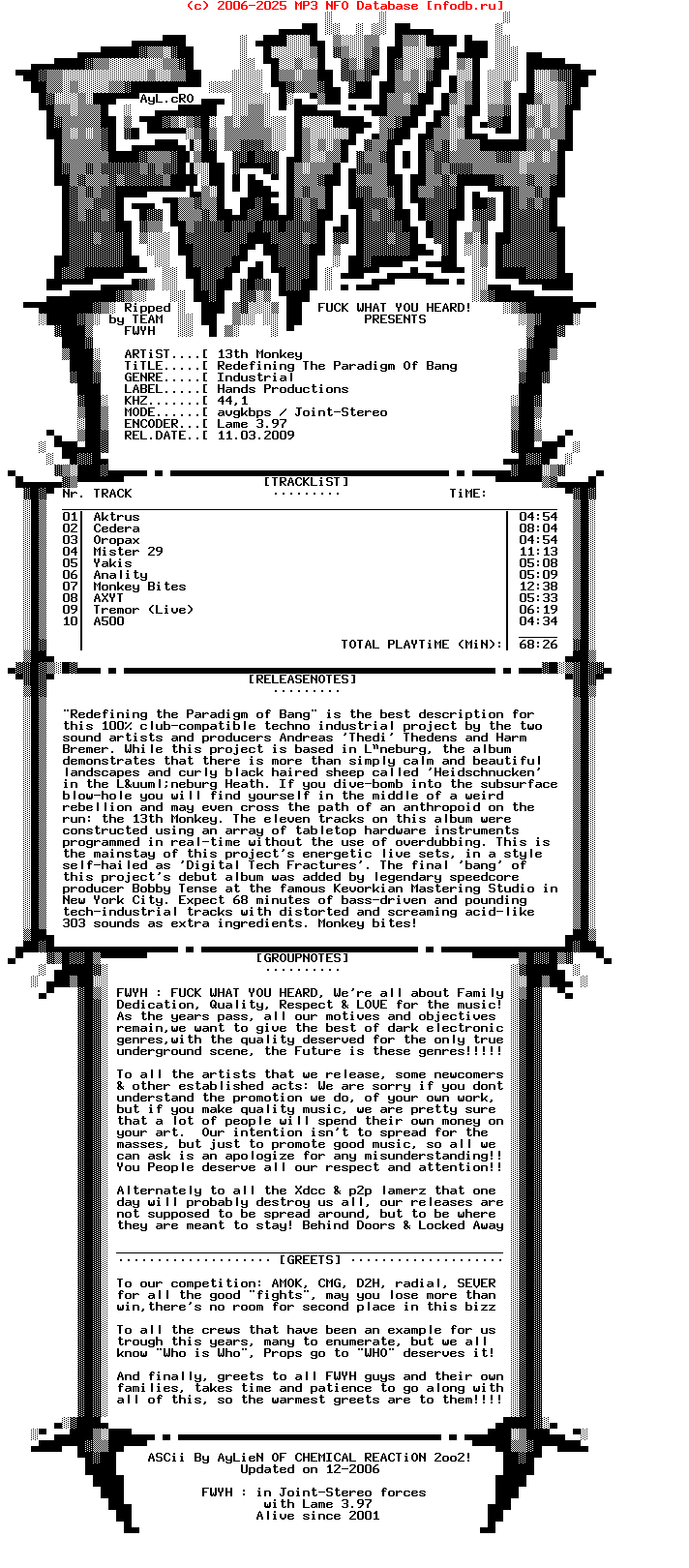 3Th_Monkey-Redefining_The_Paradigm_Of_Bang-2009