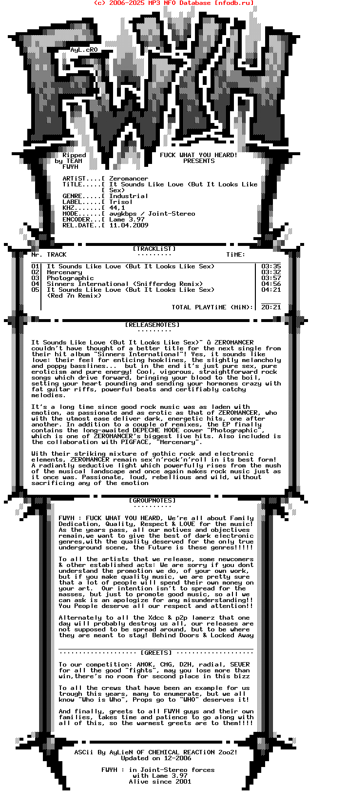 Zeromancer-It_Sounds_Like_Love_(BUT_IT_LOOKS_LIKE_SEX)-CDM-2009