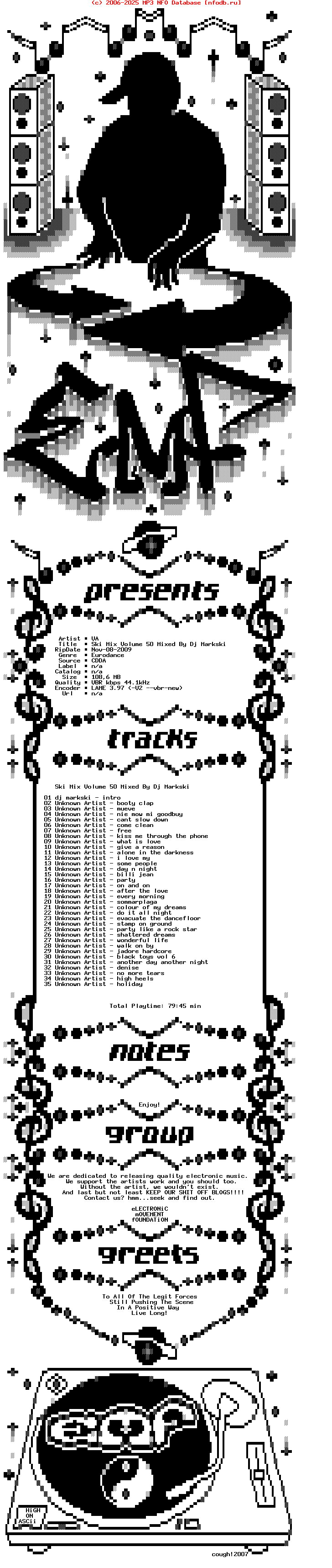 VA-Ski_Mix_Volume_50_Mixed_By_Dj_Markski-Bootleg-2009-eMF