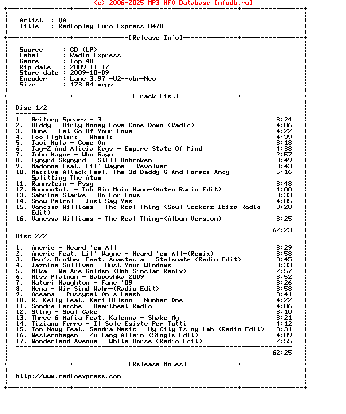 VA-Radioplay_Euro_Express_847U-2CD-2009