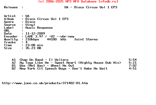 VA-Disco_Circus_Vol_1_Ep3-(MRR1004EP3)-Vinyl-2009