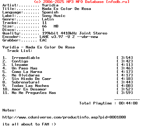 Yuridia-00-Nada_Es_Color_De_Rosa-ES-2009-FAM