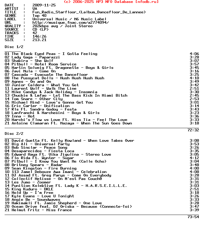 VA-Fun_Radio_Starfloor_(LALBUM_DANCEFLOOR_DE_LANNEE)-2CD-2009