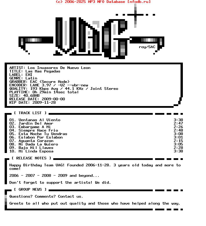 Los_Invasores_De_Nuevo_Leon-Las_Mas_Pegadas-SP-2009
