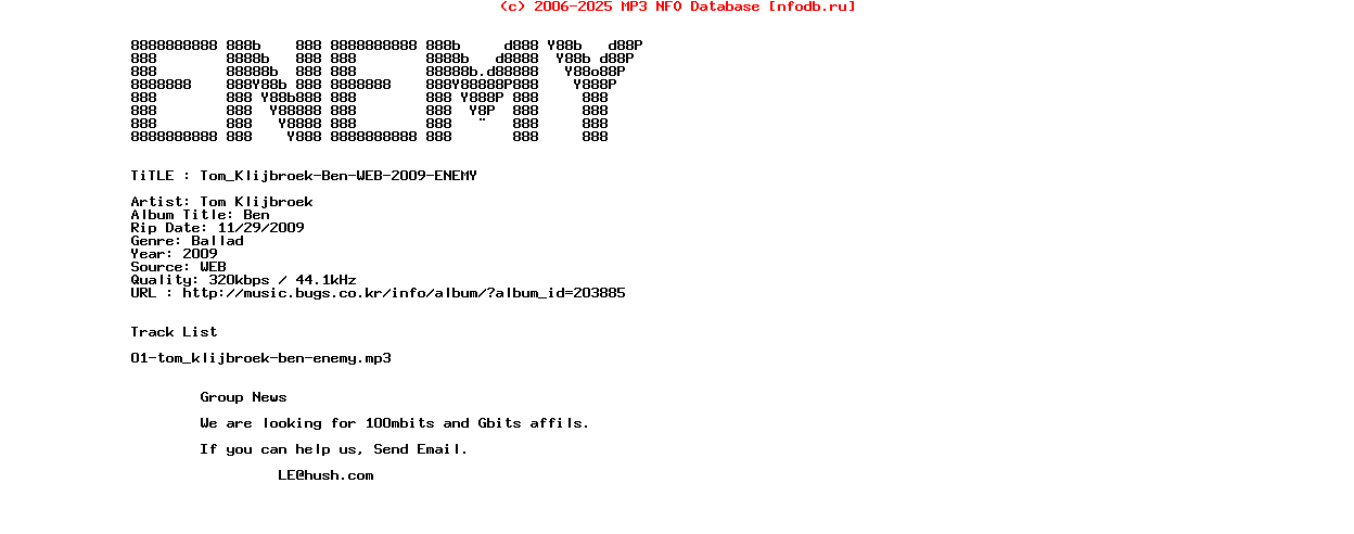 Tom_Klijbroek-Ben-WEB-2009-ENEMY