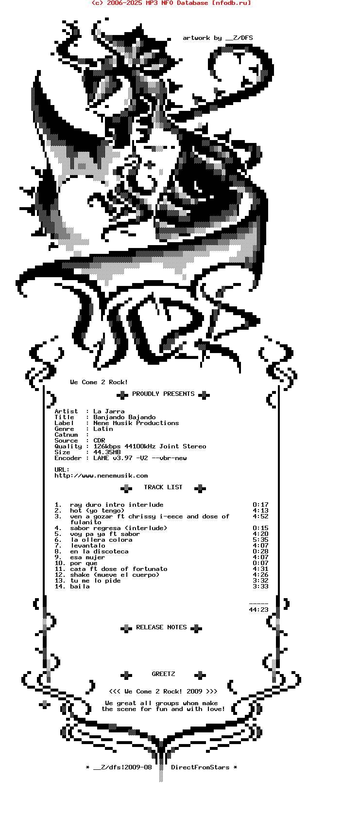 La_Jarra-Banjando_Bajando-Promo_CDR-SP-2006