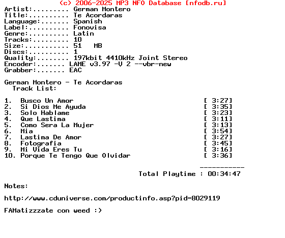 German_Montero-00-Te_Acordaras-ES-2009-FAM