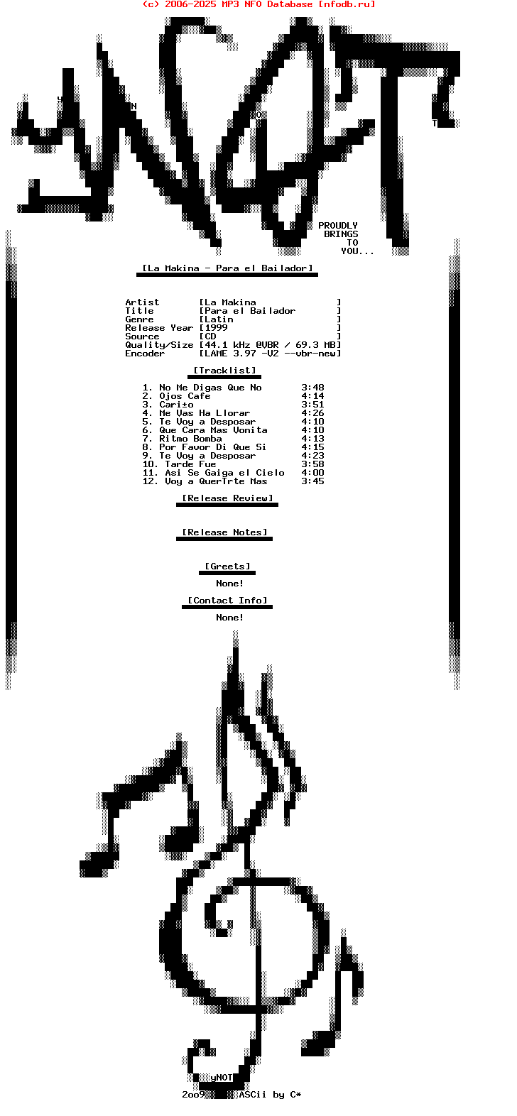 La_Makina-Para_El_Bailador-(B00000IOC0)-CD-1999-Ynot