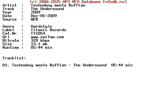 Technoboy_Meets_Ruffian-The_Undersound-(TTC054)-WEB-2009