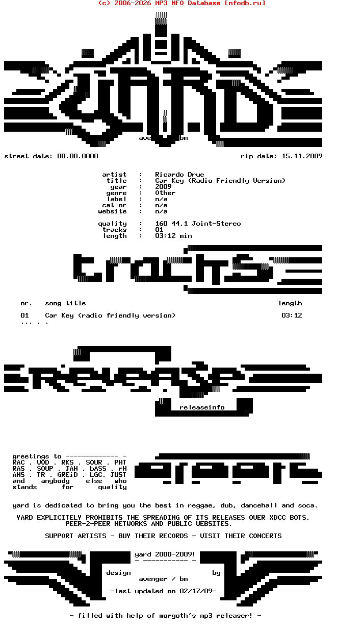 Ricardo_Drue-Car_Key_(RADIO_FRIENDLY_VERSION)-Promo-2009-YARD_INT