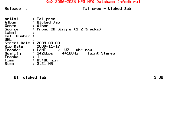 Tallpree-Wicked_Jab-Promo_CDS-2009