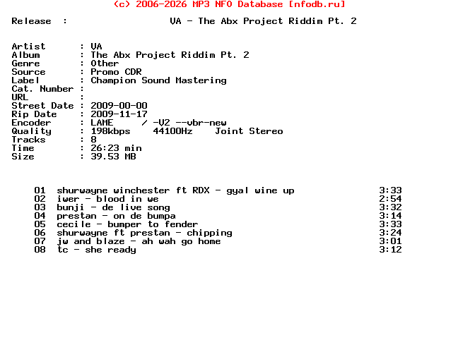 VA-The_Abx_Project_Riddim_Pt_2-Promo_CDR-2009