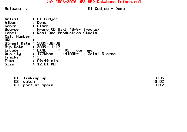 El_Cudjoe-Demo-Promo_CDM-2009