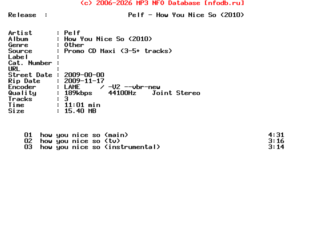 Pelf-How_You_Nice_So_(2010)-Promo_CDM-2009