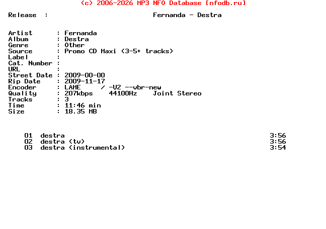 Fernanda-Destra-Promo_CDM-2009