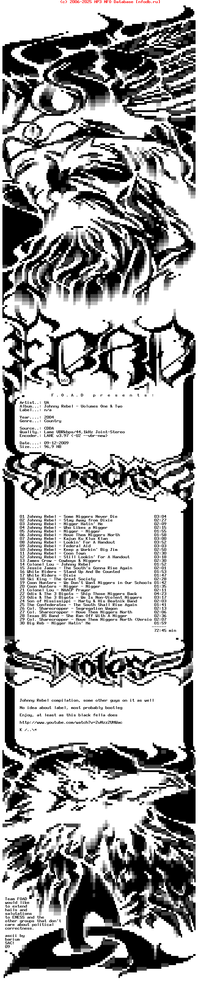 VA-Johnny_Rebel-Volumes_One_And_Two-Bootleg-2004-FOAD