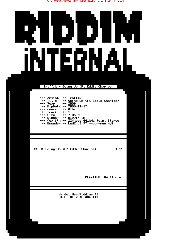 Traffik-Going_Up_(FT_EDDIE_CHARLES)-Promo_CDS-2009-Riddim