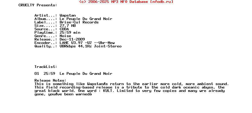 Wapstan_-_Le_Peuple_Du_Grand_Noir-FR-2009-CRUELTY