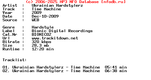 Ukrainian_Hardstylerz-Time_Machine-(BIONIC02)-WEB-2009