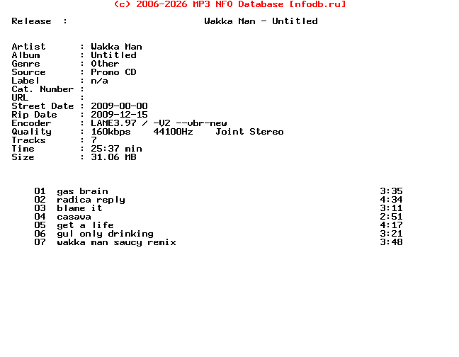Wakka_Man-Untitled-Promo_CD-2009