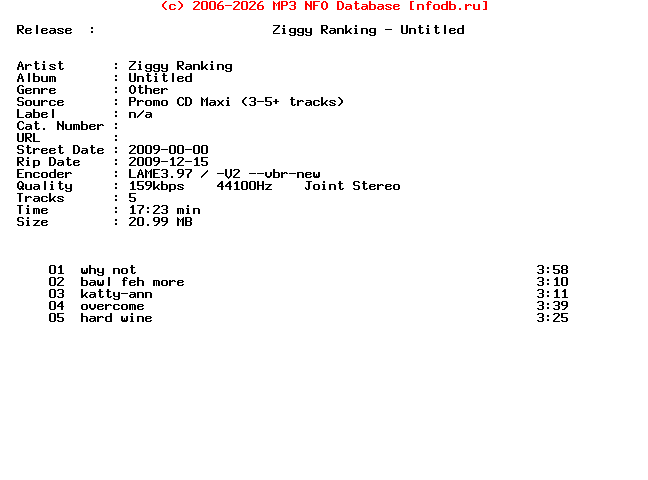 Ziggy_Ranking-Untitled-Promo_CDM-2009