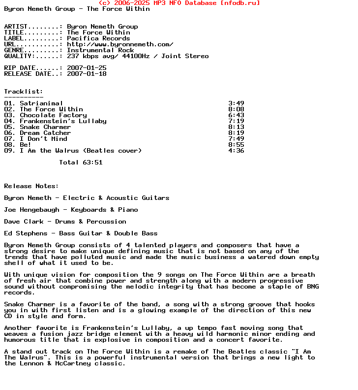 Byron_Nemeth_Group-The_Force_Within-2007
